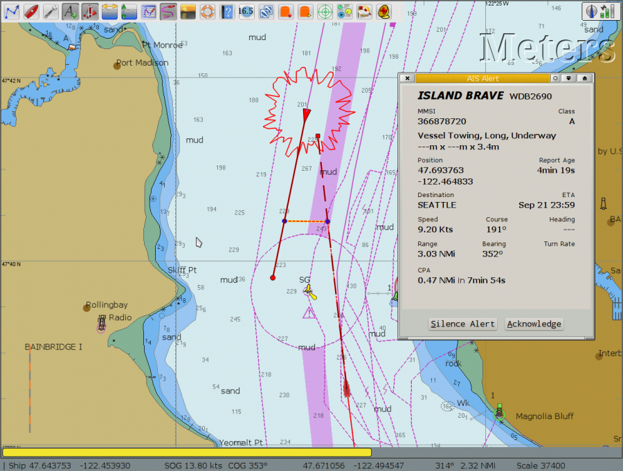 AIS-ontvanger met USB en NMEA 0183/ dAISy